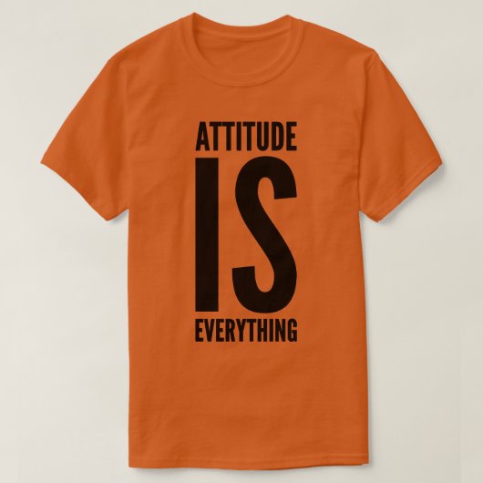 態度は全て Tシャツ (デザイン正面)