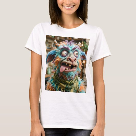態度は豊か Tシャツ (正面)