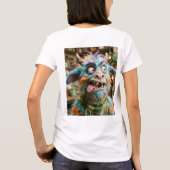 態度は豊か Tシャツ (裏面)