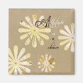 態度は選択である マグネット (正面)