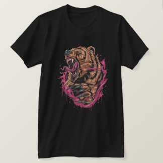 態度を保つ:轟音を恐れる Tシャツ