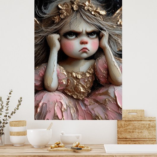 態度を取った妖精 ポスター (キッチン)