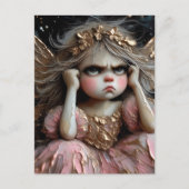 態度を取った妖精 ポストカード (正面)