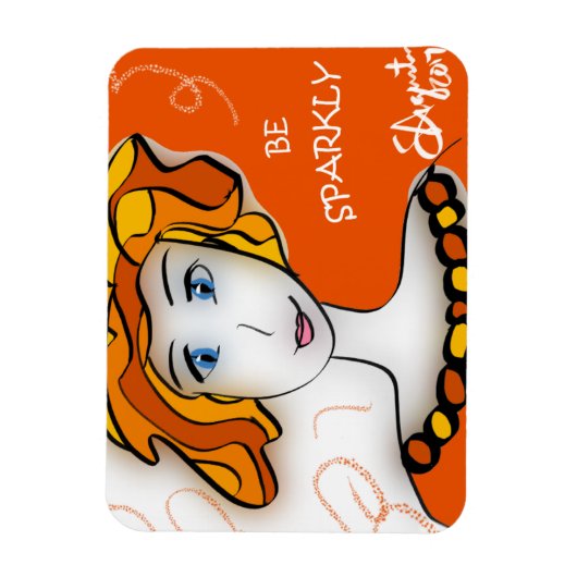 態度を取る マグネット (縦)