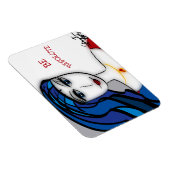 態度を取る – 毅然としている マグネット (右側)