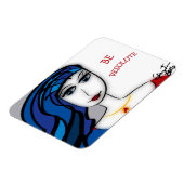 態度を取る – 毅然としている マグネット (左側)