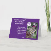 態度カード付きふくろう カード (裏面)