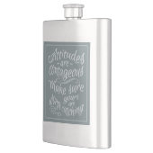 態度フラッやる気を起こさせるク フラスク (左)