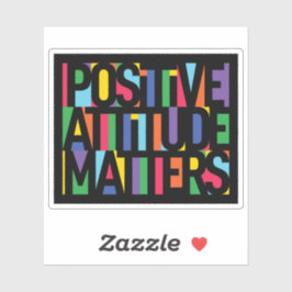 態度前向き問題 シール