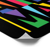 態度前向き問題 ポスター (角)