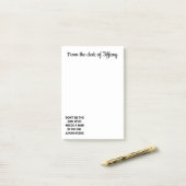 態度自信引用文フェミニスト女子パワー ポストイット (デスク上)