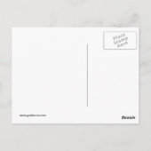 態度 - やる気が出るポストカード ポストカード (裏面)