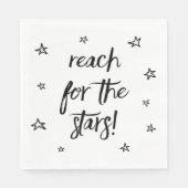 態度,ゴール,愛,夢のやる気を起こさせる引用文 スタンダードランチョンナプキン (正面)