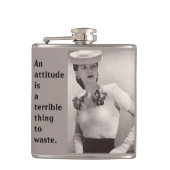 態度 フラスク (正面)