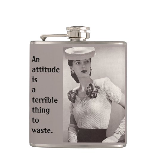 態度 フラスク (正面)