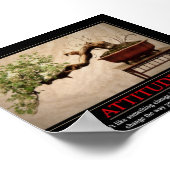 態度 ポスター (角)