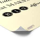 態度 ポスター (角)