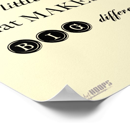 態度 ポスター (角)