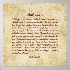 態度。 ポスター