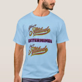 態度 Tシャツ (正面)