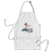 慌ただしい買い物客 スタンダードエプロン (正面)