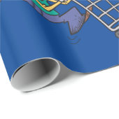 慌ただしい買い物客 ラッピングペーパー (ロールコーナー)