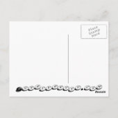 慌てず、ヒポポタマスを愛して ポストカード (裏面)