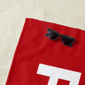 慌てないでビーチ ビーチタオル (インサイチュ)