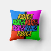 慌てるな！カスタム装飾用クッション クッション (裏面)