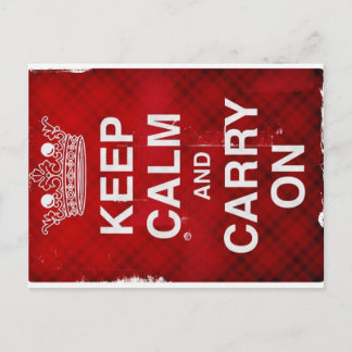 慌てるな.... ポストカード