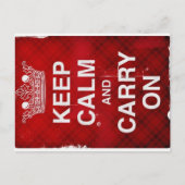 慌てるな.... ポストカード (正面)