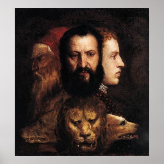 慎重さの寓話 ポスター (正面)