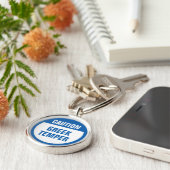 慎重なギリシャの気質 キーホルダー (側面)