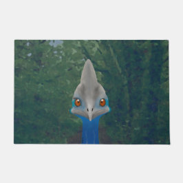 慎重な態度 ドアマット