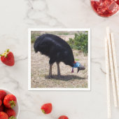 慎重な鳥の防虫剤 スタンダードカクテルナプキン (インサイチュ)