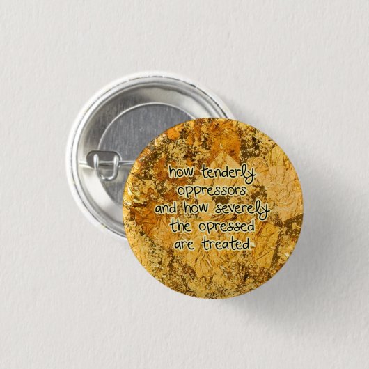 慎重にいかに 缶バッジ (正面&裏面)