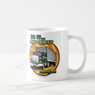 慎重に行動する コーヒーマグカップ