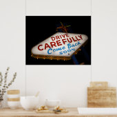 慎重に運転する ポスター (キッチン)