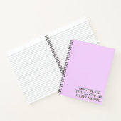 慎重に、または私の小説(顔付き)の作家ユーモア ノートブック (内部)