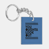 慎重にYOLO キーホルダー (正面左)