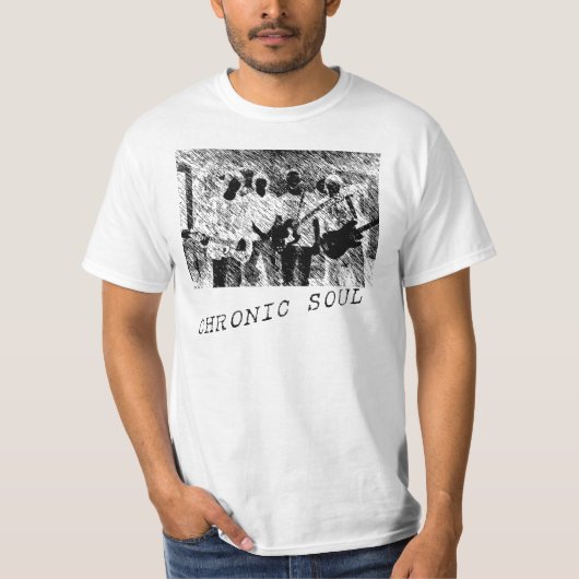 慢性の精神のTシャツ Tシャツ (正面)
