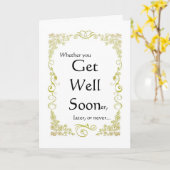 慢性または末期疾患のカードの取得 カード (黄色い花)