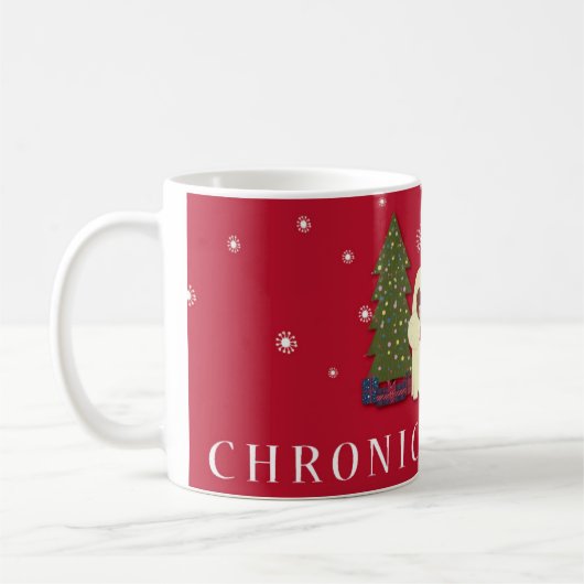 慢性クリスマスマグカップ コーヒーマグカップ (左)