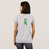 慢性ライム病MSIDS 私たちは治療法が必要です Tシャツ (裏面フル)