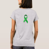 慢性ライム病MSIDS 私たちは治療法が必要です Tシャツ (裏面)