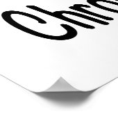 慢性片頭痛認識度蝶 ポスター (角)