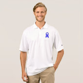 慢性疲労症候群、CFS、翼付きリボン Tシャツ (正面フル)