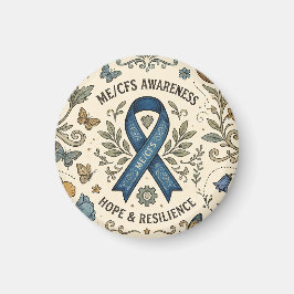 慢性疲労症候群 ME/CFS 戦士 マグネット