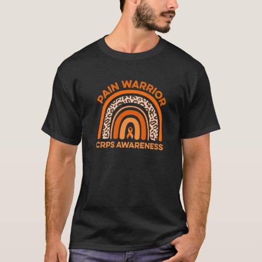 慢性疼痛戦士CRPS認識度月衣服Ora Tシャツ (正面)