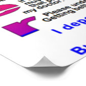 慢性疾患のない人への公開書簡 ポスター (角)